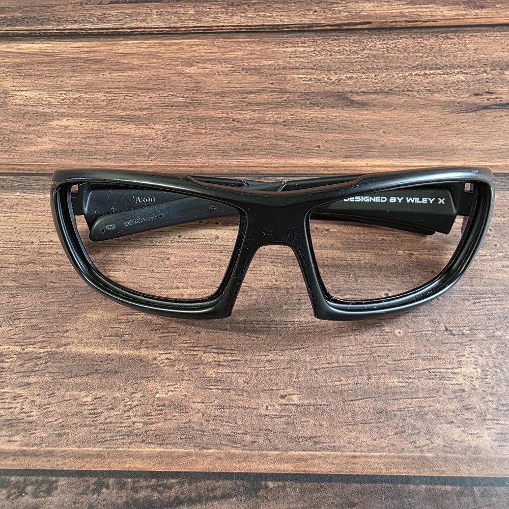 Wiley X Axon Black Protective Eyewear Frame Size Medium FRAMES ONLY