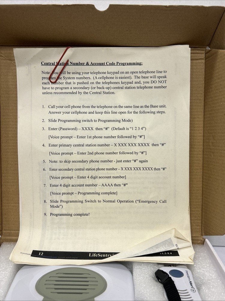 LogicMark 35911 Freedom Alert Emergency System DECT Technology