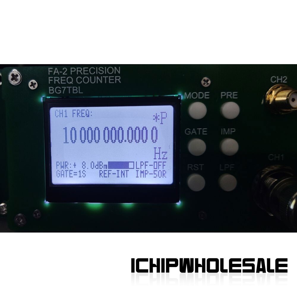 FA-2-30G PLUS 53220 Frequency Counter 11 Bit/Second 10MHz OCXO Frequency Meter