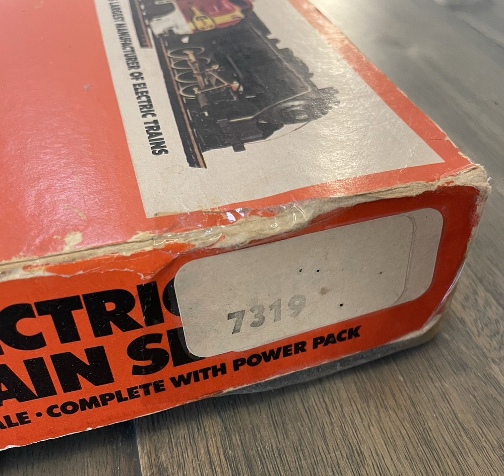 Tyco ho scale electric train set no. 7319