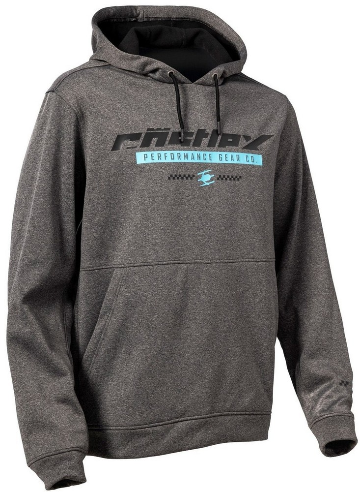 Castle X Strain Mens Pullover Hoody Heather Charcoal