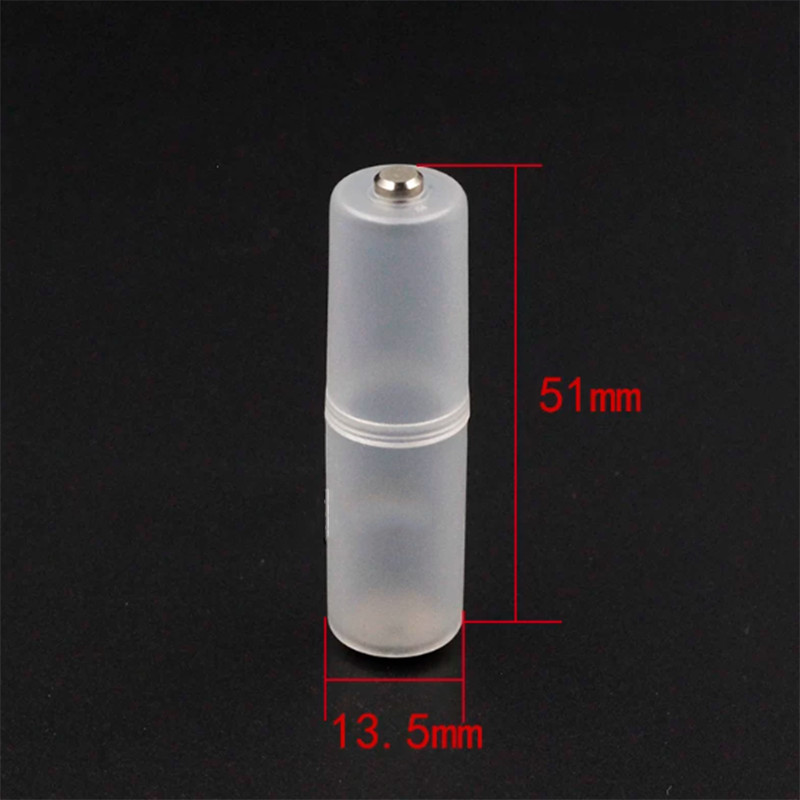 AAA to AA Size Battery Converter Adapto /Adapter Case Holder Storage Box Plastic