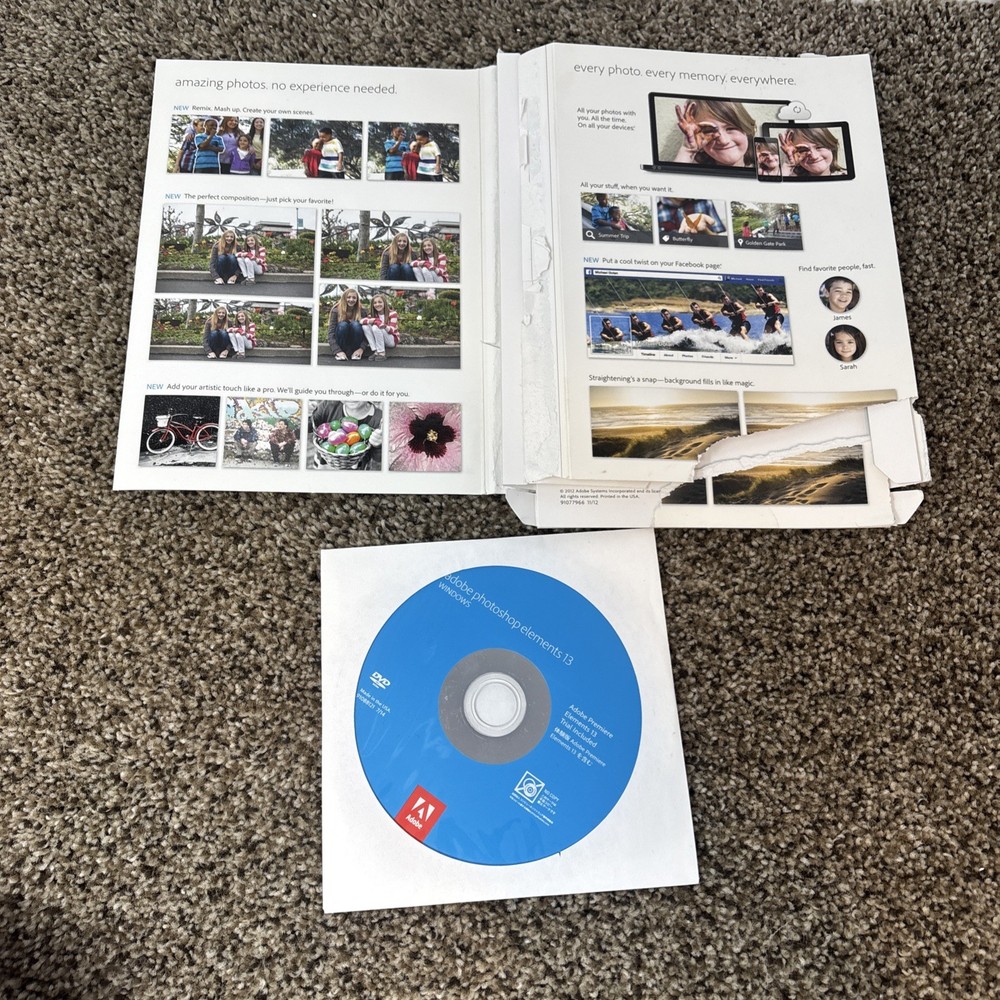 Adobe Photoshop Elements 10 And 13 Win/Mac BAD CODES READ!