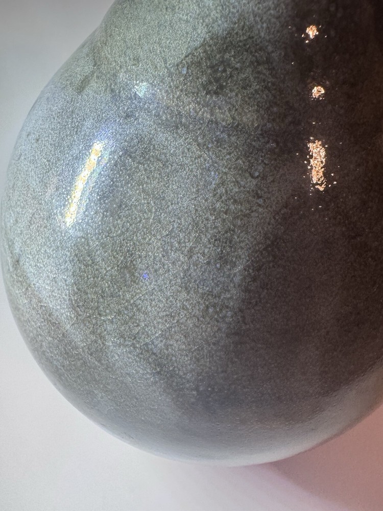 Kula Signed Flower Vase Beautiful 8”