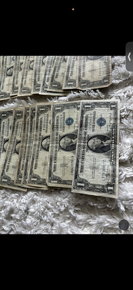Silver Certificate Dollar Bill (100 Count)