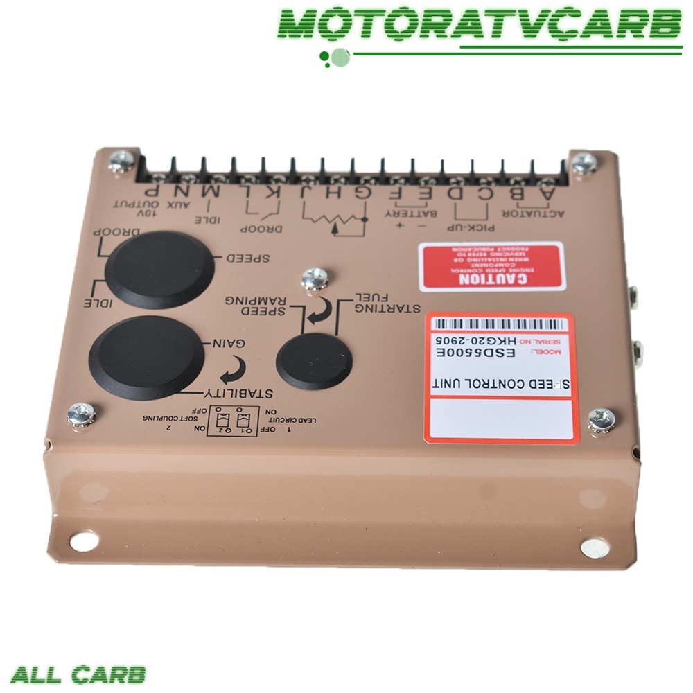 ALL-CARB Electronic Engine Speed Controller Governor Generator Genset ESD5500E