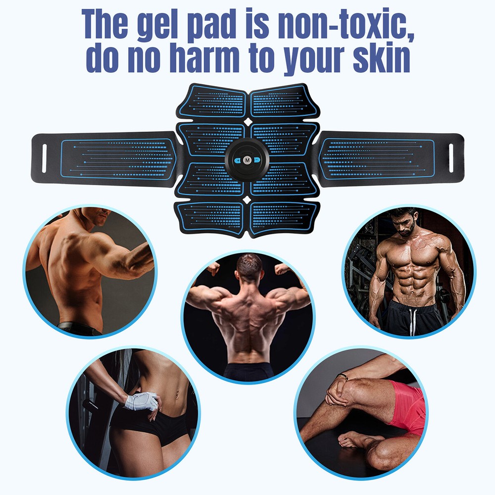Tactical X Abs Stimulator - Abs - Arms - Hips - ultimate abs 360 stimulator USB