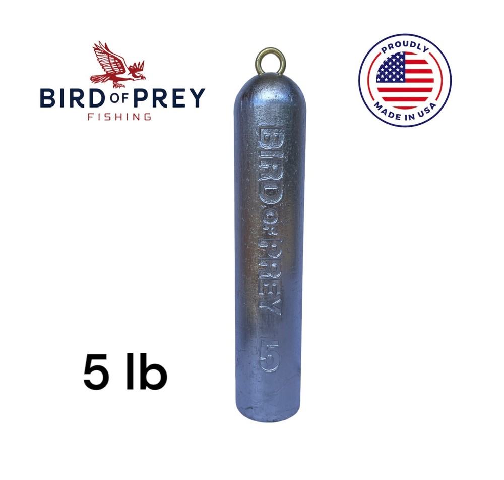 5lb Cylinder Deep Drop Weight - 3 Pack