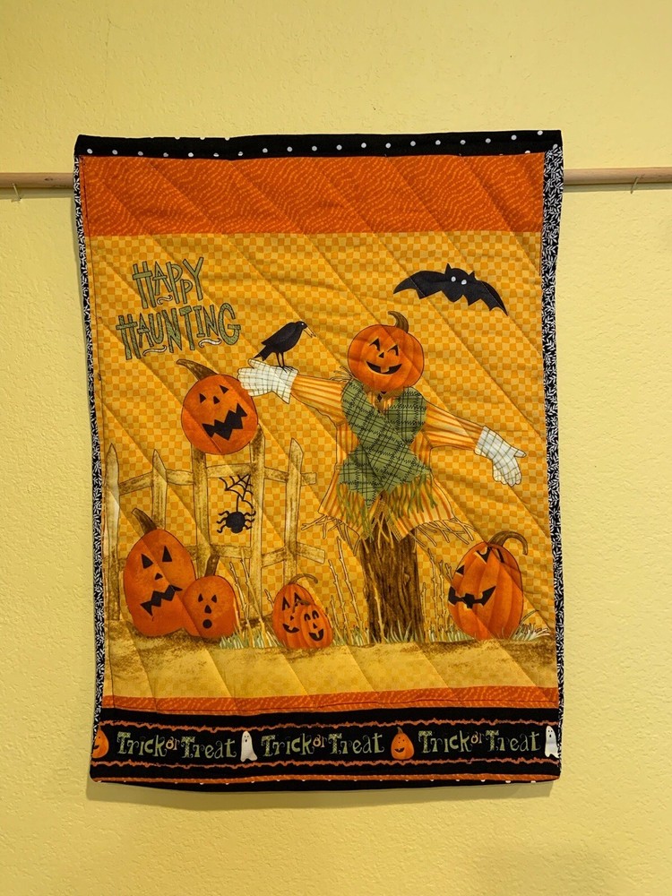 Handmade quilted table topper