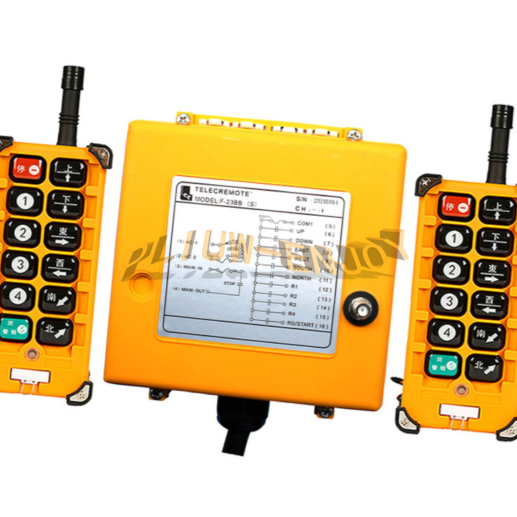 F23-BB(S) Industrial Crane wireless Remote Control 2 Transmitter+1 Receiver 12V