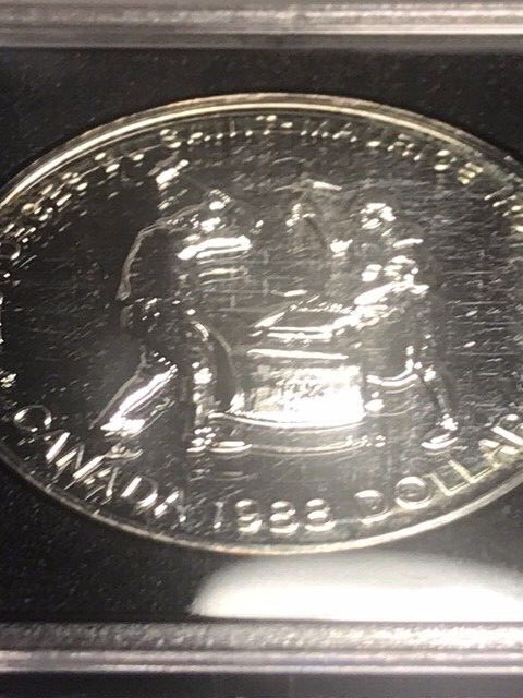 1988 Canada Iron Workers Silver Proof In Mint Packaging Gem Proof #14272