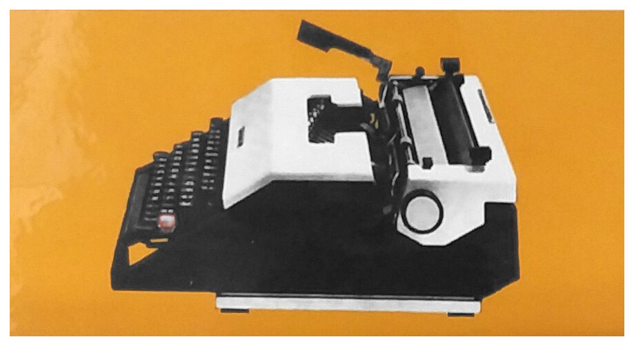 Underwood 450 Typewriter Owner's User Instruction Card Guide