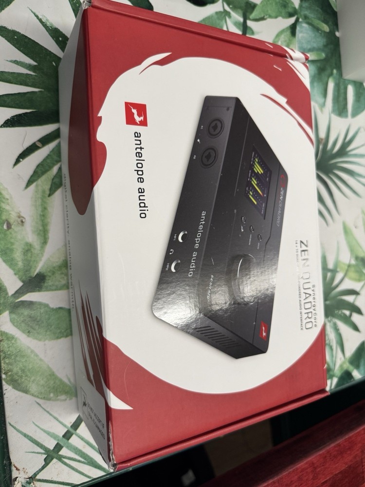 Antelope Audio Zen Quadro Synergy Core USB Audio Interface 2 Mic Inputs