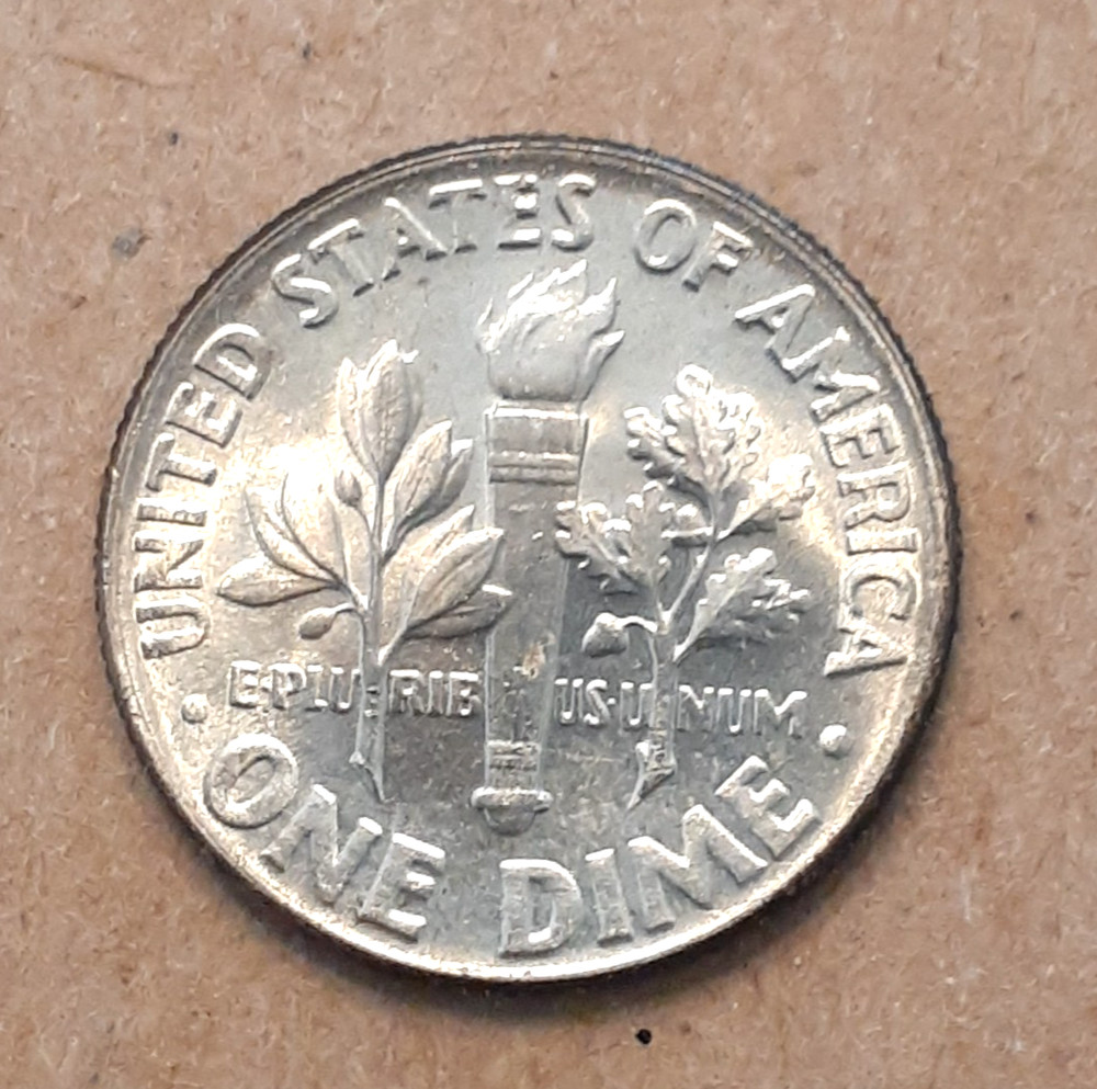 1960 ROOSEVELT DIME