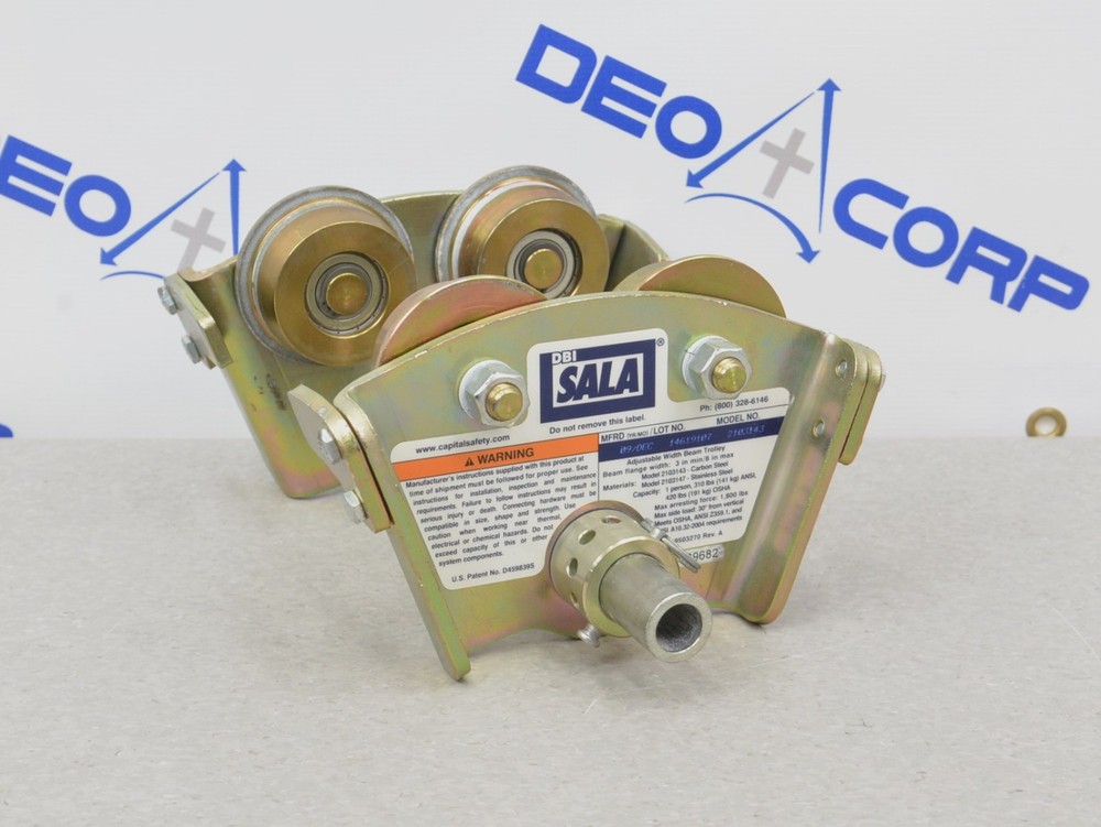 DBI Sala 2103143 Adjustable Width Beam Trolley