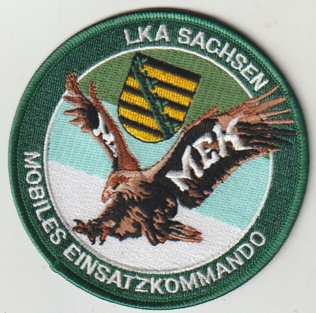 German Police Mobile Task Force obsolete patch shipped from Australia