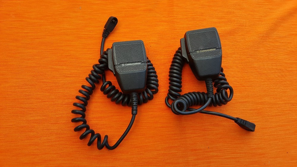 GE GENERAL ELECTRIC COMMUNICATIONS HAND HELD HANDHELD MICROPHONE SPEAKER COMM