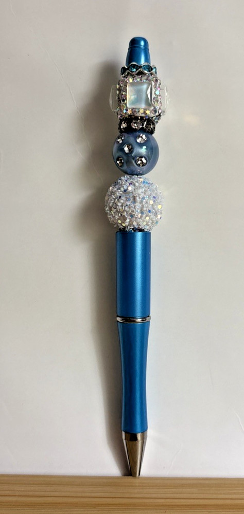 6 Handcrafted FANCY Beaded Pens