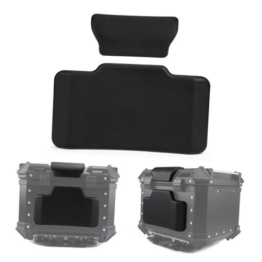 Motorcycle Top Case Passenger Backrest, Universal Motorcycle Back Cushion Top