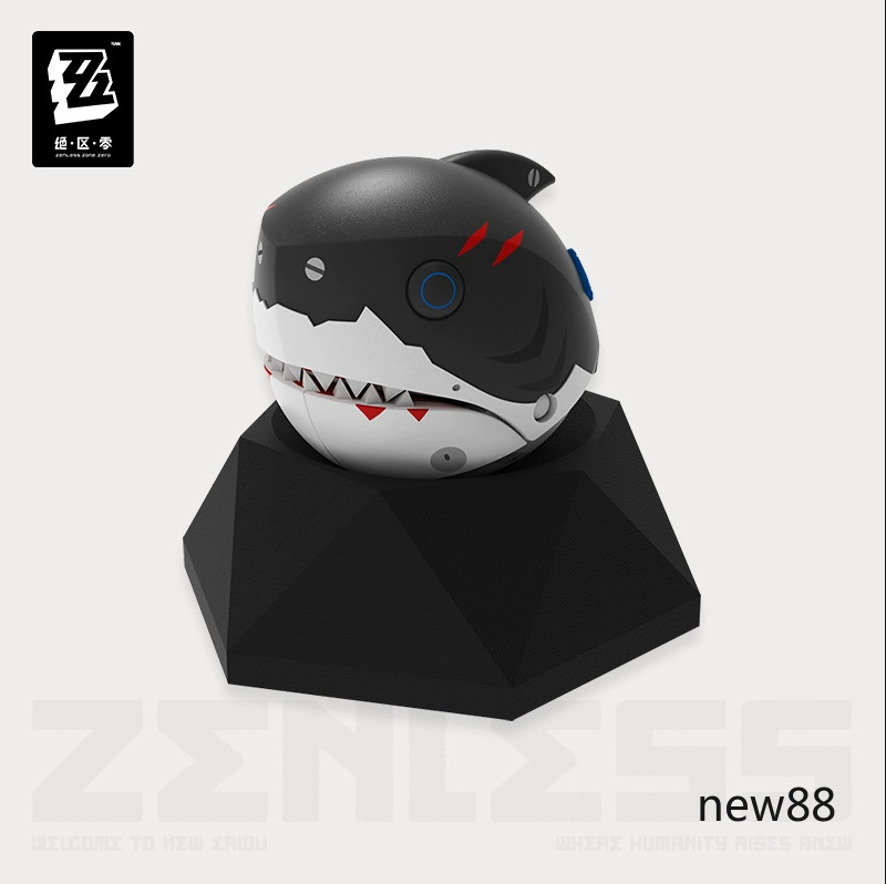 Zenless Zone Zero Official Periheral 22mm PVC Three-Dimensional Keycap