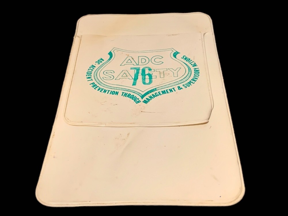 Vintage 1976 Air Defense Command Pocket Protector - Workplace Safety Program