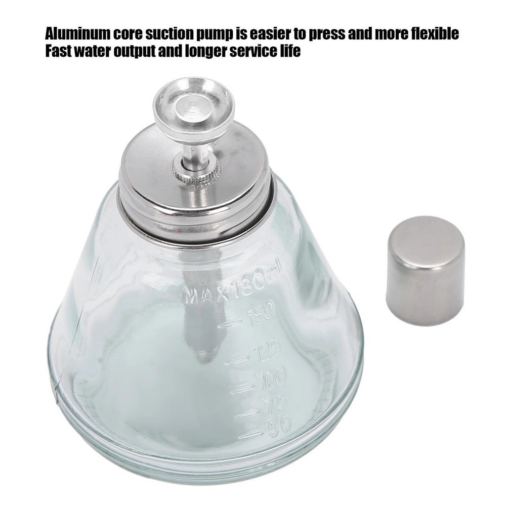 180 ML Nail Polish Remover Container Bottle Glass