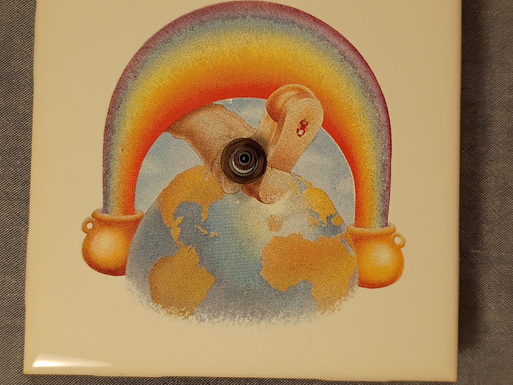 Grateful Dead Europe 72 Tile Clock -NOS-