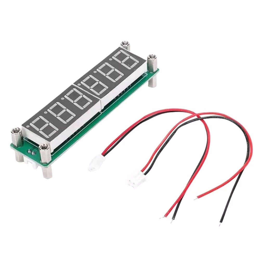 Double Button Control Cymometer 0.1MHz~65MHz 6-Digit Simple Operation Auto Save
