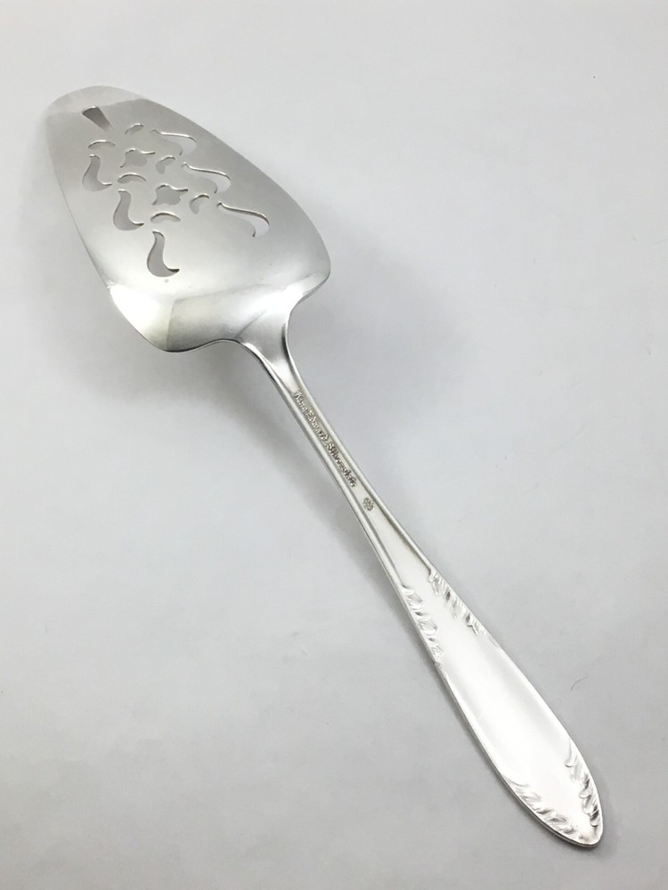 National Silver Silverplate King Edward Pie Server