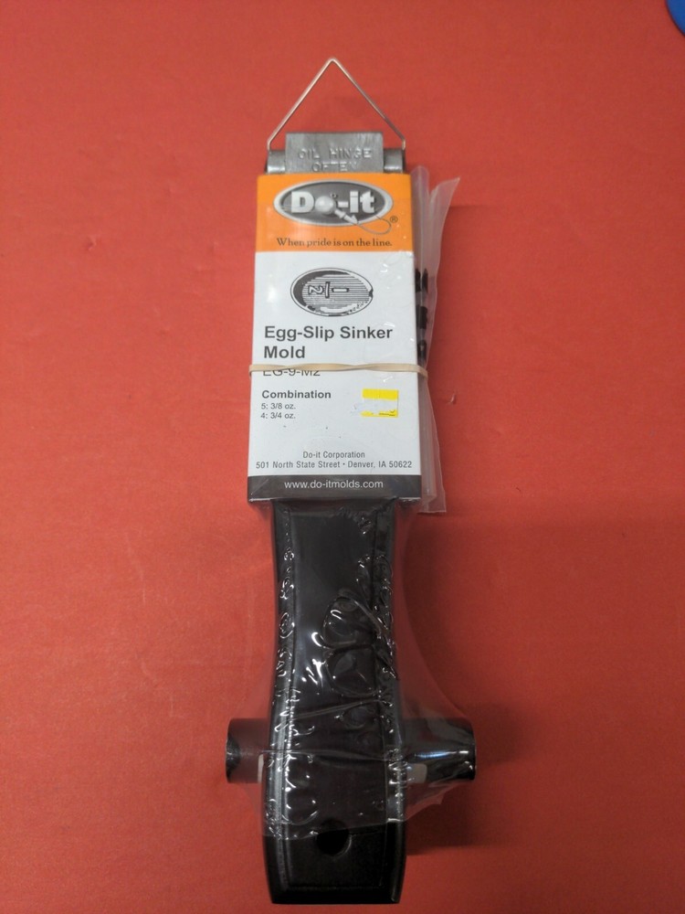 1121 NEW DO-IT EGG SINKER MOLD EG-9-M2