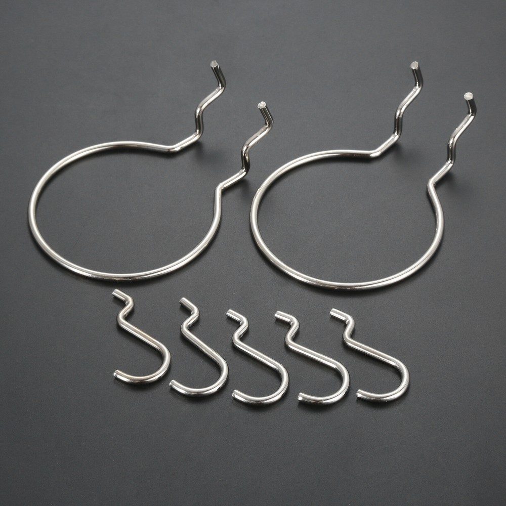 Practical Pegboard Hook Display Jewelry Hammer Punches Scissors Tool Organizer