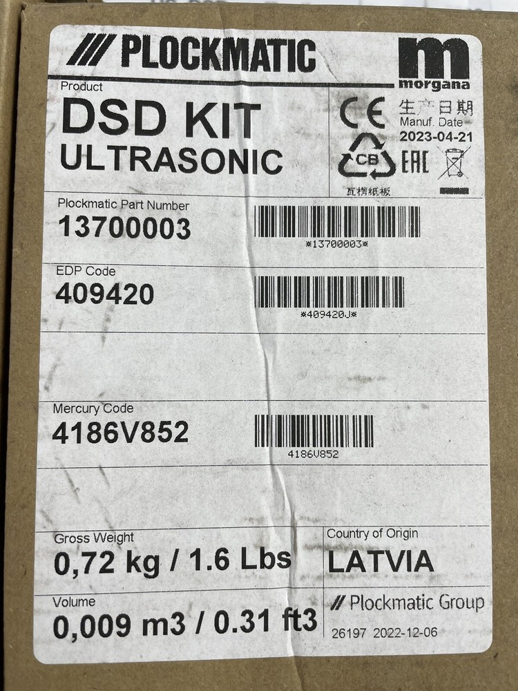 Plockmatic 13700003 DSD Ultrasonic Kit