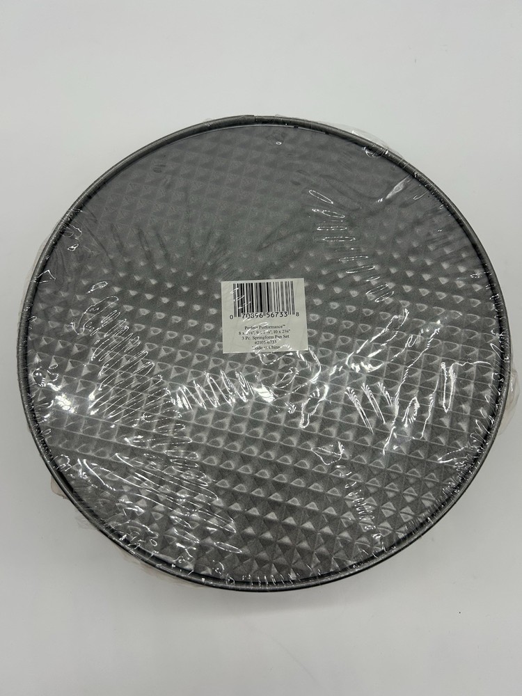 Wilton Perfect Performance 3 Piece Springform Pan Set NEW Non-Stick Bakeware