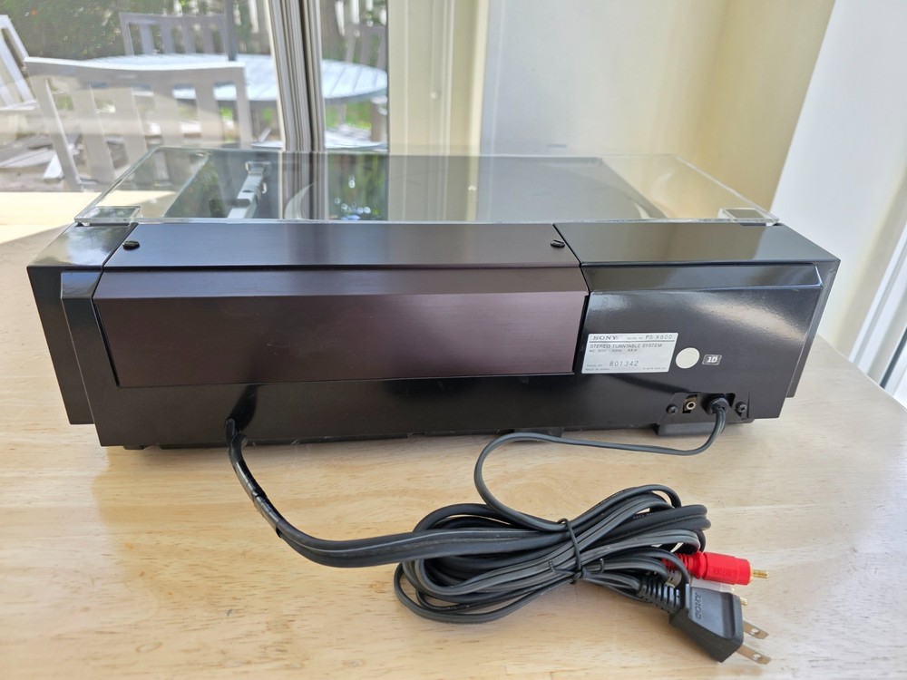 Sony PS-X800 Linear Biotracer Turntable - Nice!