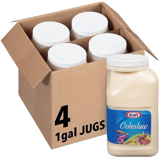 Kraft Coleslaw Dressing Bulk, 1 Gallon, 4 Per Case