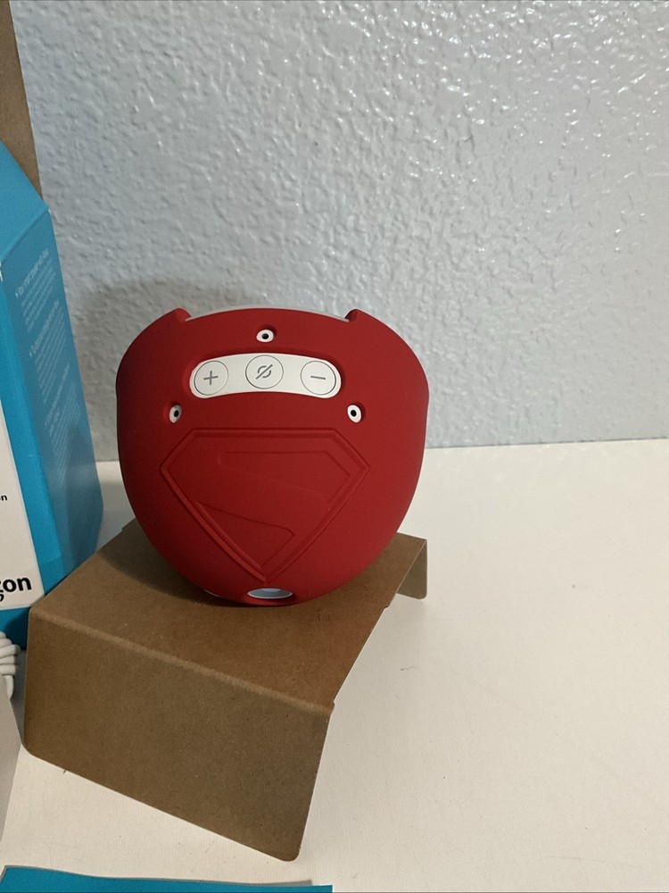 Superman Edition Amazon Echo Pop (Limited Edition) - New Open Box