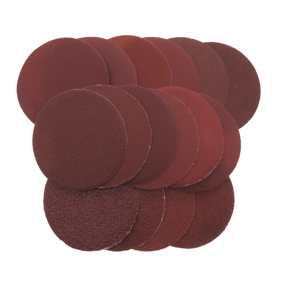 30PCS 2/3 Inch Sanding Discs Hook & Loop Sandpaper Abrasive SanderPaper for Poli