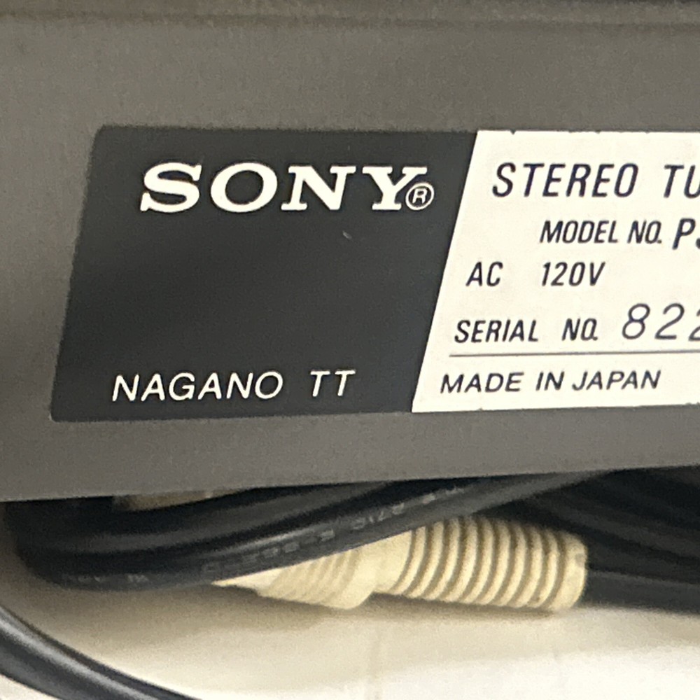 Sony PS-11 Stereo Turntable