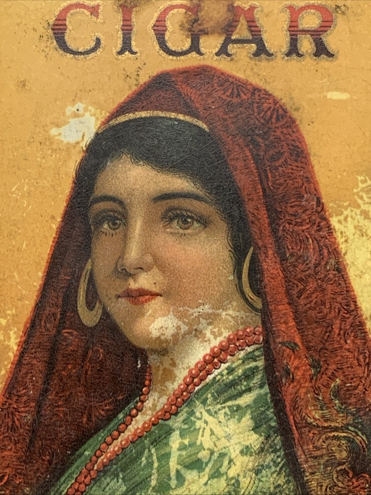 Early Murial Cigar Tip Tray 6"