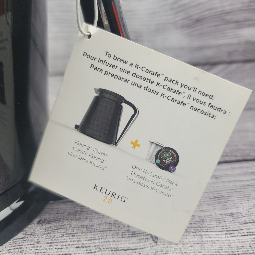 Keurig 2.0 REPLACEMENT Carafe NEW WITH TAGS