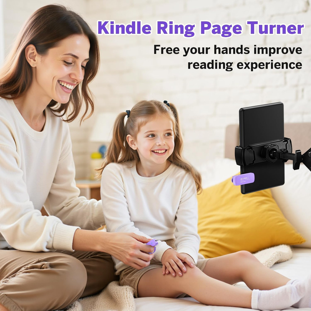 Page Turner Ring for Kindle,Remote Control for Iphone Ipad Android Tablets E-Rea