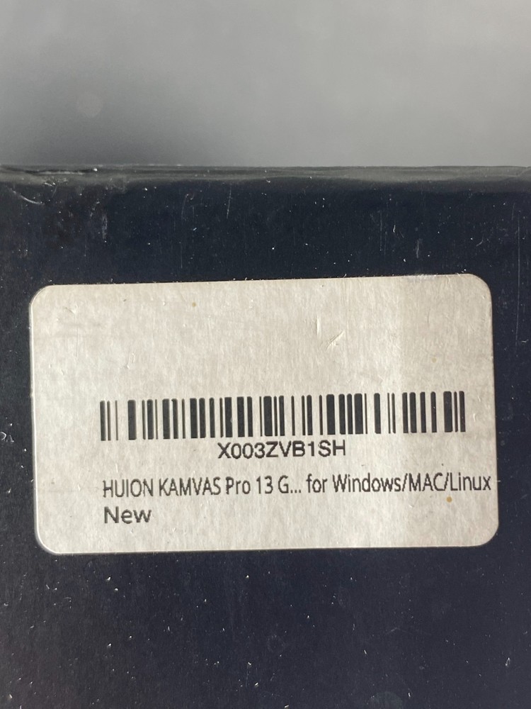 HUION Kamvas 13 Gen 3 Drawing Tablet 13.3", PenTech 4.0, PC, Mac, Android, READ