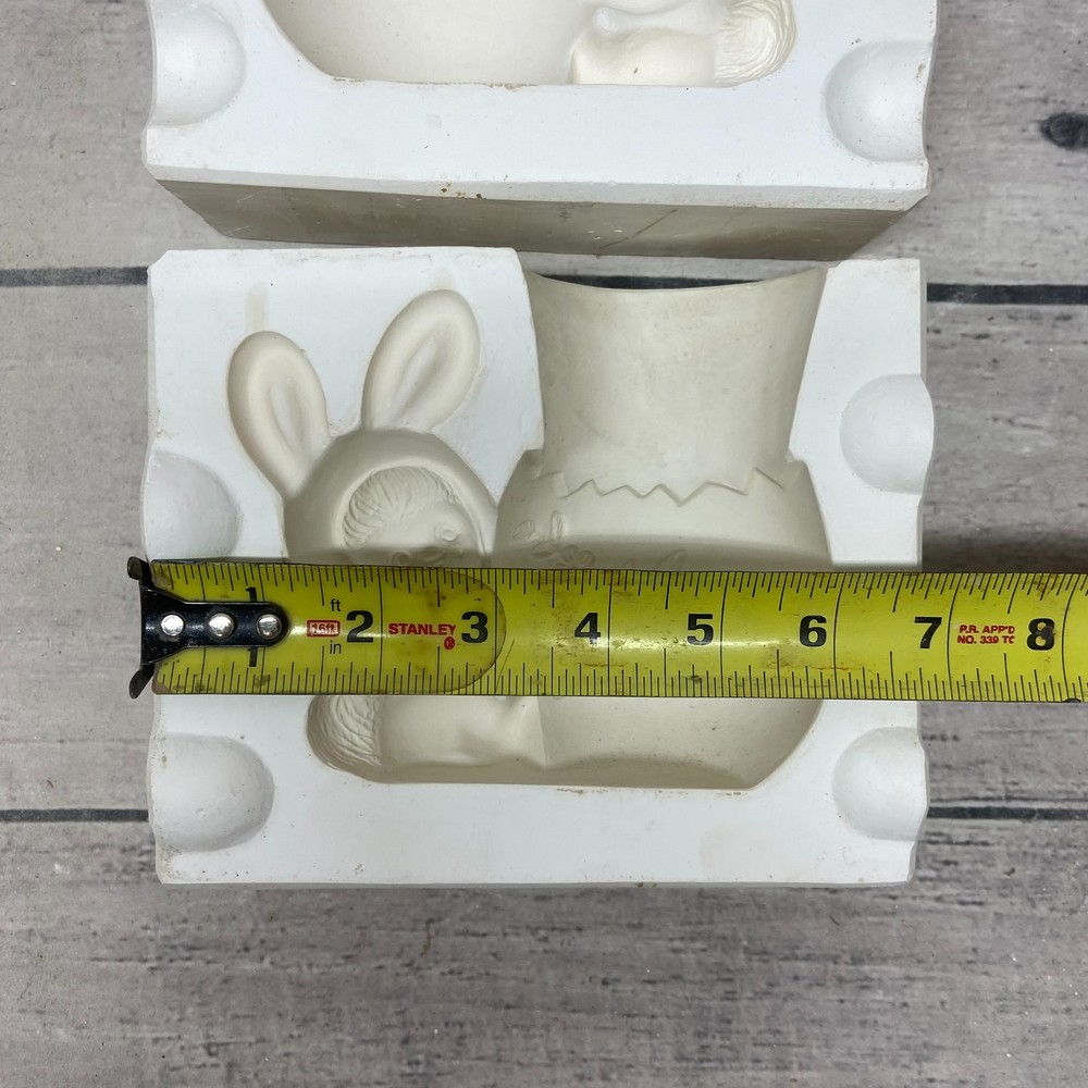 Weaver Ceramic Casting Mold Bunny With Egg #267