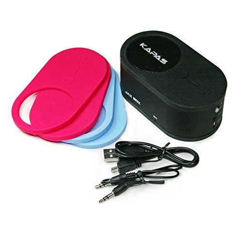 Reiko Portable Wireless Speaker with Extra Covers Included - Retail Packaging -