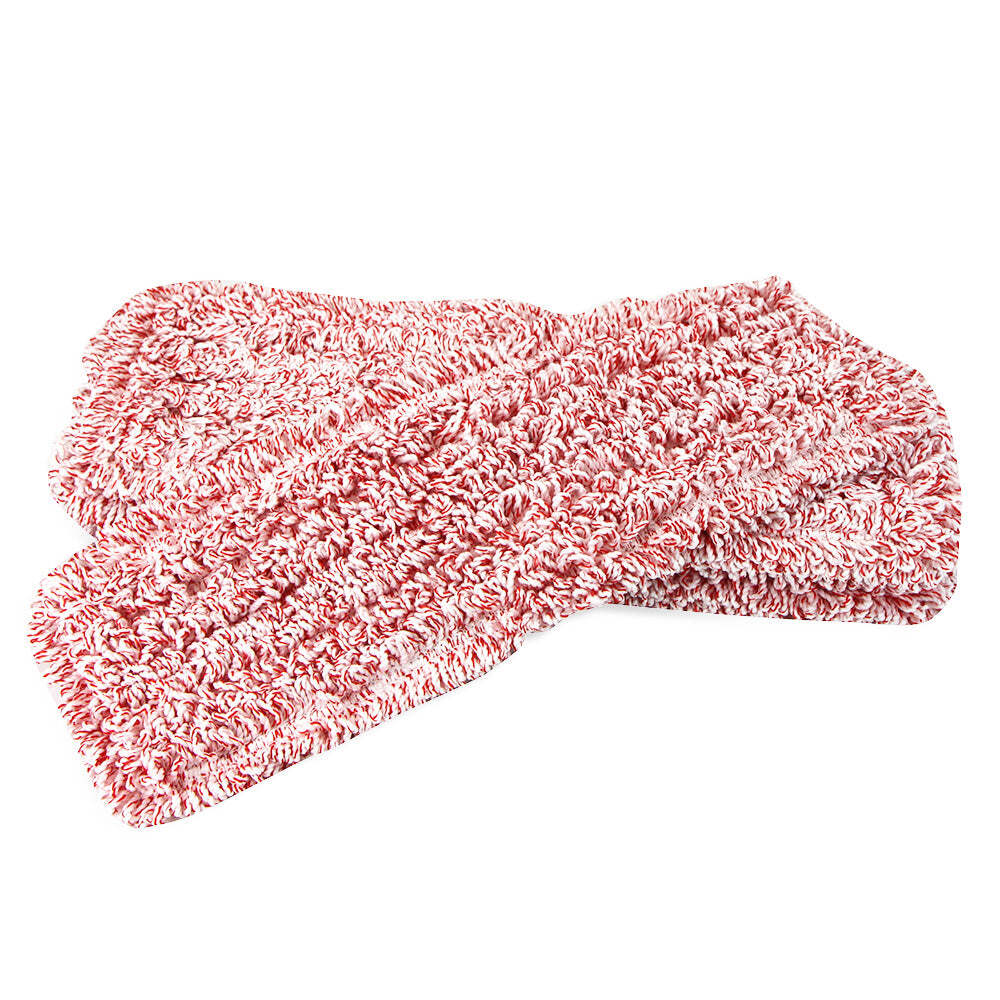 Wet & Dry Floor Mop Pad Reflls - 18" (12/Pack), Colors, Microfiber, Reuseable