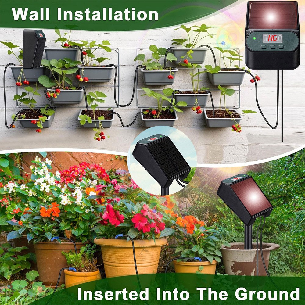 Solar Irrigation System Plant Watering Automatic System Set new