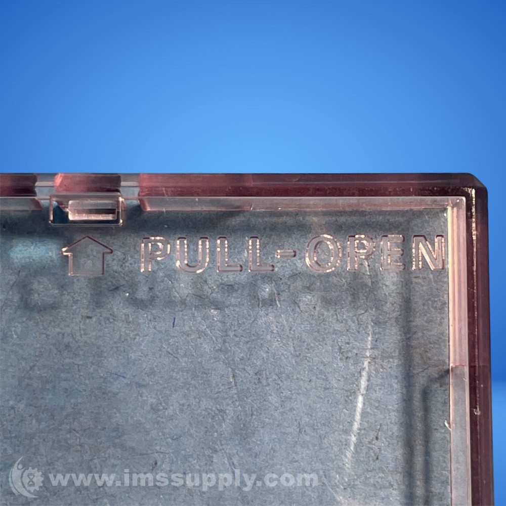 4 inch x 2 inch Pull-Open Clear Tray FNIP