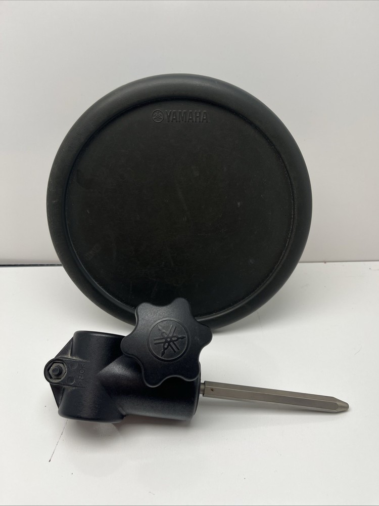 Yamaha TP65 Electronic Drum Trigger Pad w/ Mount Arm – Tested Read Description