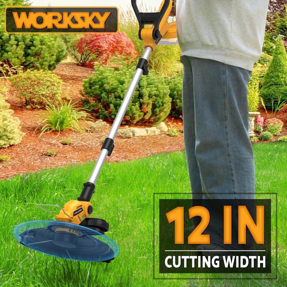 3 in 1 Cordless String Trimmer (No Battery) Compatible with Dewalt 20V Max Ba...