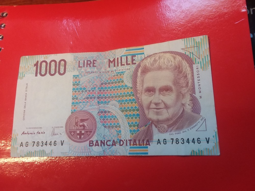 Italy - - 1990 1000 Lira Note -AG783446v